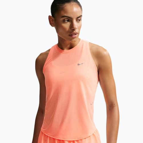 Футболка для бігу жіноча Nike Swift Breathe Dri-Fit orange pulse/photon dust
