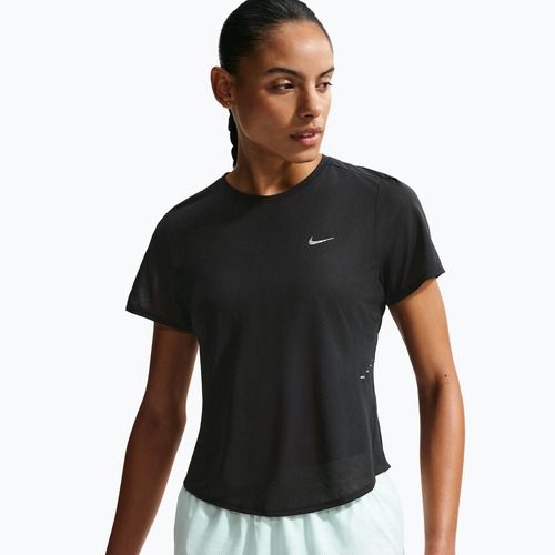 Футболка для бігу жіноча Nike Swift Breathe Dri-Fit black/photon dust/white