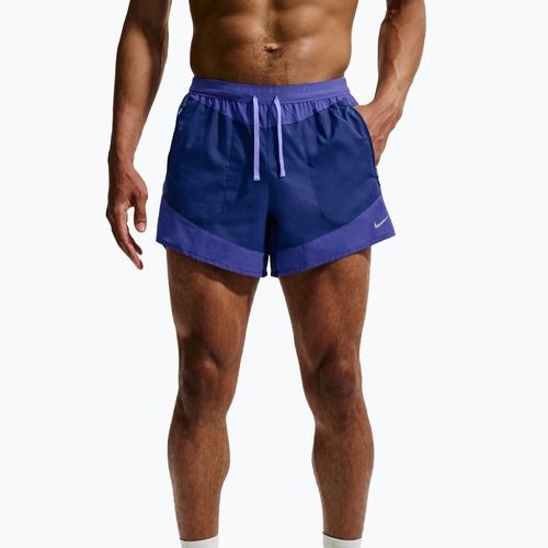Шорти для бігу чоловічі Nike Stride Dri-Fit Brief-Lined 5" deep royal blue/lapis