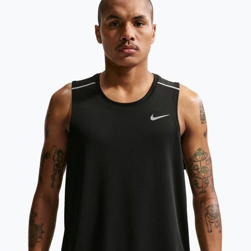 Футболка для бігу чоловіча Nike Miler Dri-Fit black