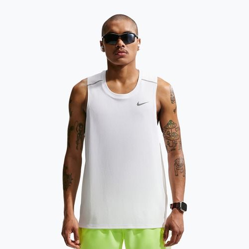 Футболка для бігу чоловіча Nike Miler Dri-Fit white