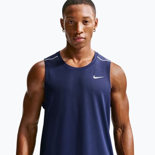 Футболка для бігу чоловіча Nike Miler Dri-Fit midnight navy