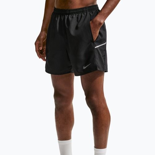 Шорти для бігу чоловічі Nike Miler Dri-Fit 2in1 5" black/black