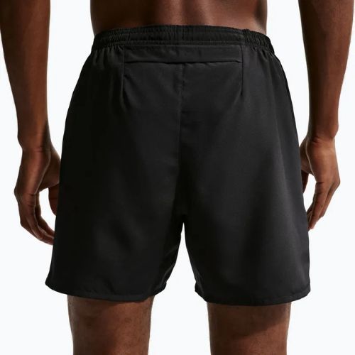 Шорти для бігу чоловічі Nike Miler Dri-Fit 2in1 5" black/black