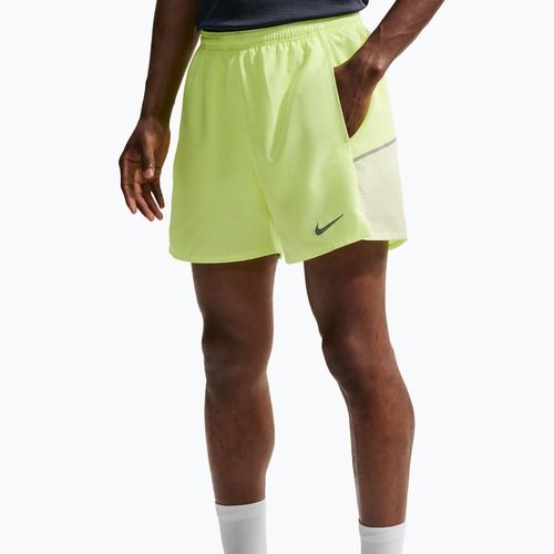 Шорти для бігу чоловічі Nike Miler Dri-Fit 2in1 5" volt ice/barely volt