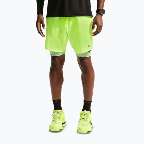 Шорти для бігу чоловічі Nike Stride Dri-Fit Brief-Lined 7" volt ice