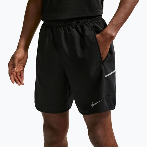 Шорти для бігу чоловічі Nike Miler Dri-Fit 2in1 7" black/black
