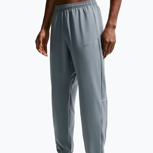 Штани для бігу чоловічі Nike Miler Dri-Fit Woven smoke grey/smoke grey