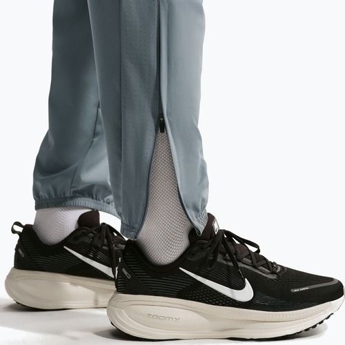 Штани для бігу чоловічі Nike Miler Dri-Fit Woven smoke grey/smoke grey