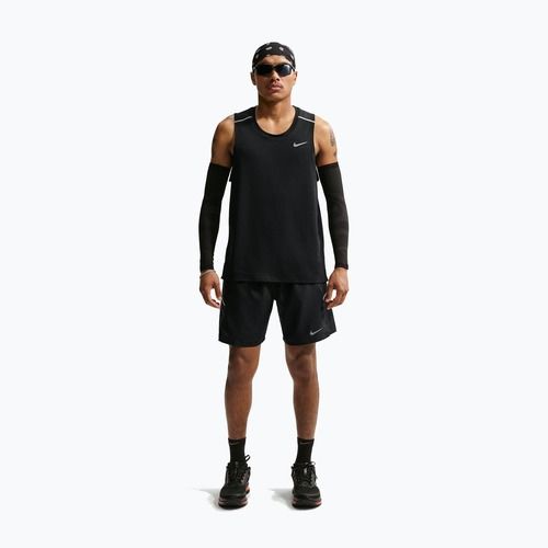 Шорти для бігу чоловічі Nike Miler Dri-Fit Brief Lined7" black/black