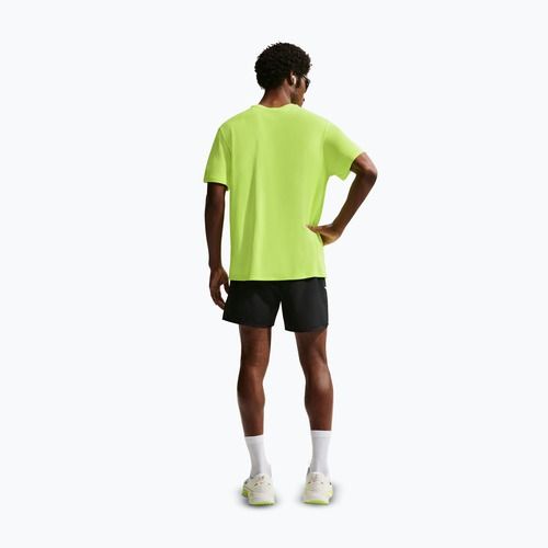 Футболка для бігу чоловіча Nike Miler Dri-Fit UV volt ice