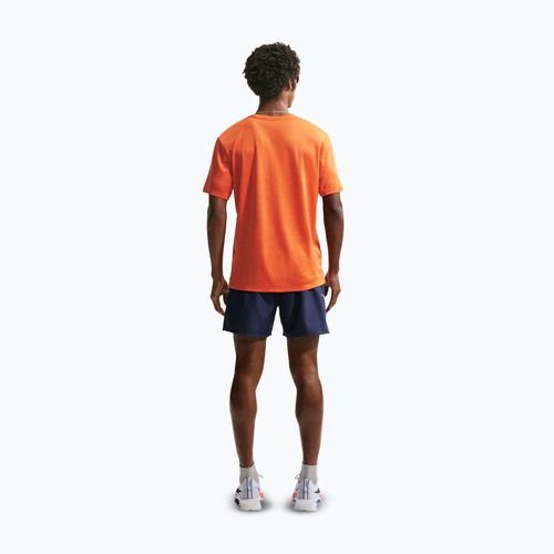 Футболка для бігу чоловіча Nike Miler Dri-Fit UV safety orange