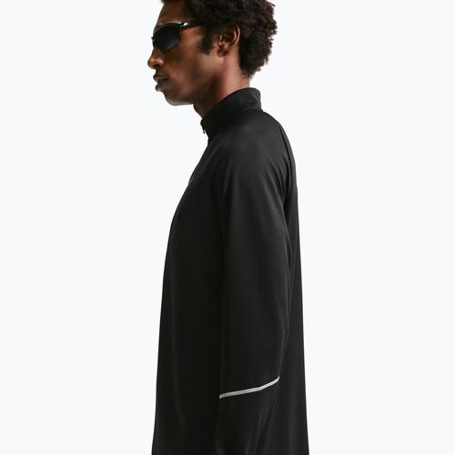 Кофта для бігу чоловіча Nike Miler Dri-Fit UV 1/2 Zip black