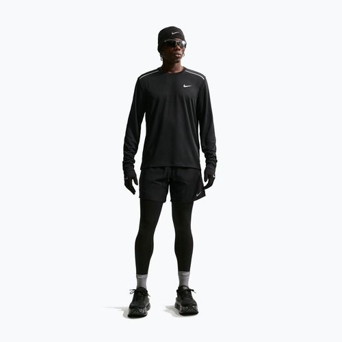 Лонгслів для бігу чоловічий Nike Miler Dri-Fit UV black