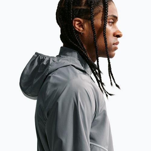 Куртка для бігу чоловіча Nike Miler Repel UV smoke grey/smoke grey