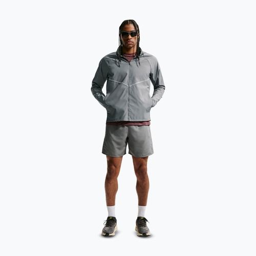 Куртка для бігу чоловіча Nike Miler Repel UV smoke grey/smoke grey