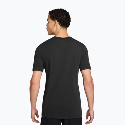 Футболка для бігу чоловіча Nike Dri-Fit Running black/mineral slate