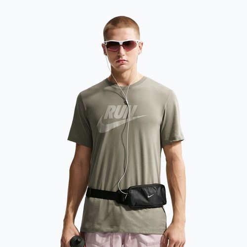 Футболка для бігу чоловіча Nike Dri-Fit Running silver sage/spruce fog