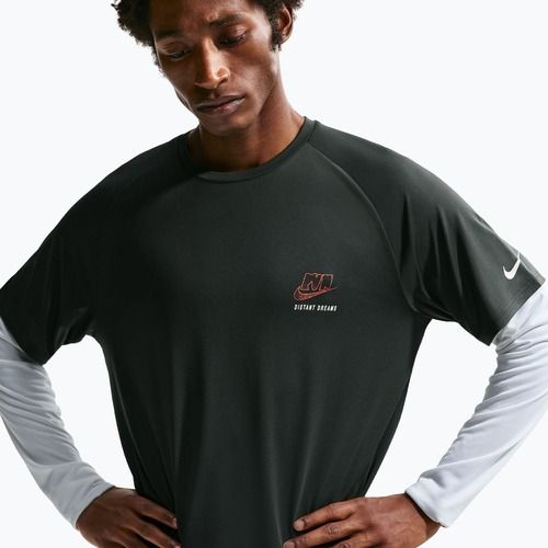 Футболка для бігу чоловіча Nike Stride Dri-Fit ADV black spruce