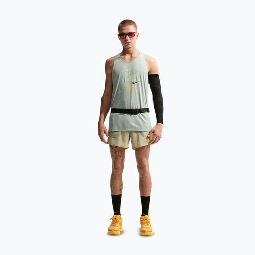 Футболка для бігу чоловіча Nike Stride Dri-Fit ADV jade horizon/linen