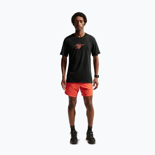 Футболка для бігу чоловіча Nike AeroSwift Dri-Fit black/bright crimson