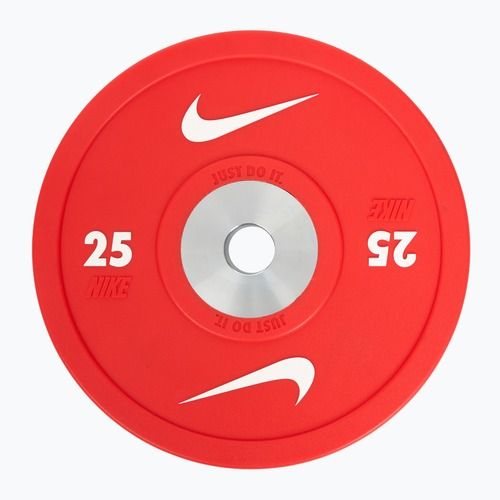 Диски бамперні Nike Strength Pro Urethane Bumper Plates 25 kg red/white