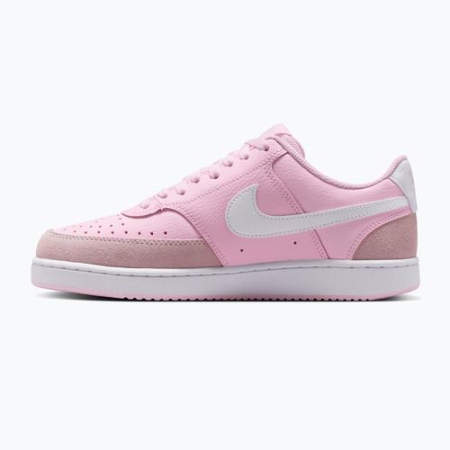 Взуття жіноче Nike Court Vision Low Suede pink foam/white