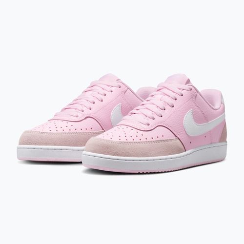 Взуття жіноче Nike Court Vision Low Suede pink foam/white