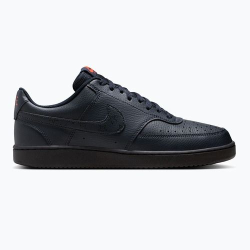 Взуття чоловіче Nike Court Vision Low Next Nature dark obsidian/picante red/dark obsidian