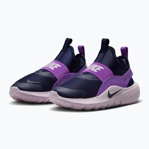Взуття дитяче Nike Flex Runner 4 blackened blue/bright violet/black
