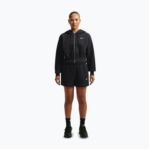 Кофта жіноча  Nike Sportswear Phoenix Fleece Loose Full-Zip black/sail