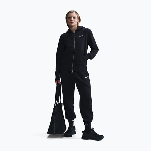 Кофта жіноча Nike Sportswear Phoenix Fleece Full Zip black/sail