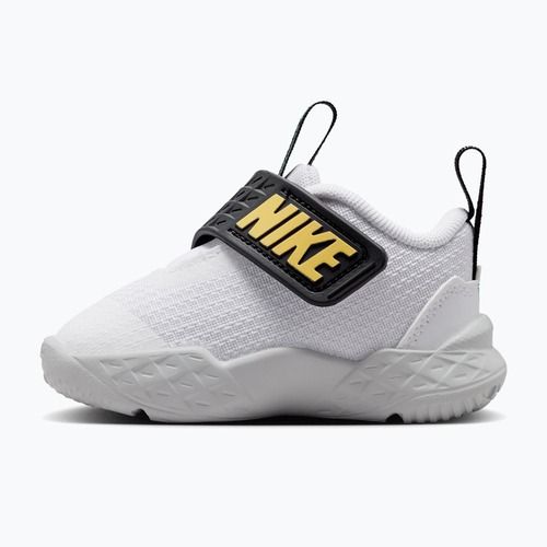 Взуття дитяче Nike Team Hustle D 12 white/black/clear emerald/topaz gold