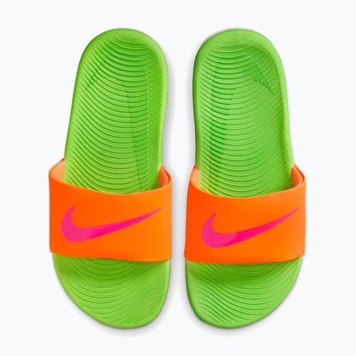 Шльопанці Nike Coffee total orange/green strike/hyper pink