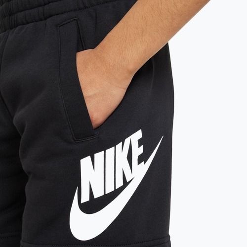 Шорти дитячі Nike Sportswear Club Fleece black/white
