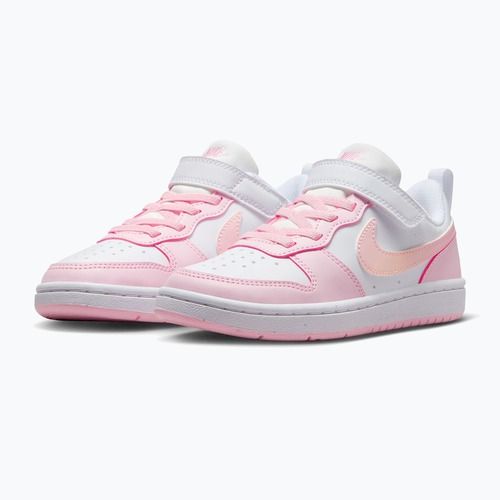 Взуття дитяче Nike Court Borough Low Recraft white/pink foam