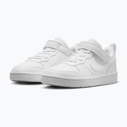 Взуття дитяче Nike Court Borough Low Recraft white/white/white