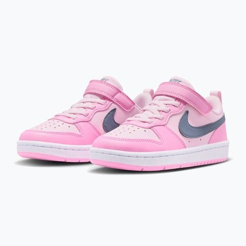 Взуття дитяче Nike Court Borough Low Recraft pink foam/pink rise/white/ashen slate