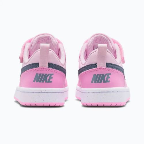 Взуття дитяче Nike Court Borough Low Recraft pink foam/pink rise/white/ashen slate