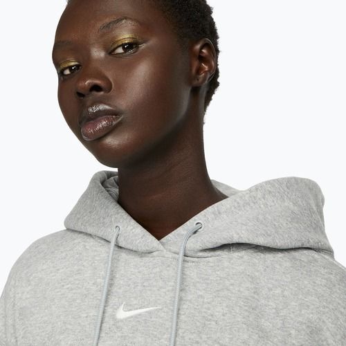 Кофта жіноча  Nike Sportswear Phoenix Fleece Oversized dark grey heather/sail