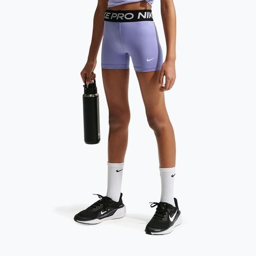 Шорти дитячі Nike Pro light thistle/white