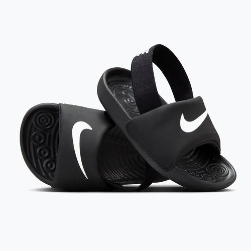 Шльопанці дитячі Nike Coffee black/white/white/white