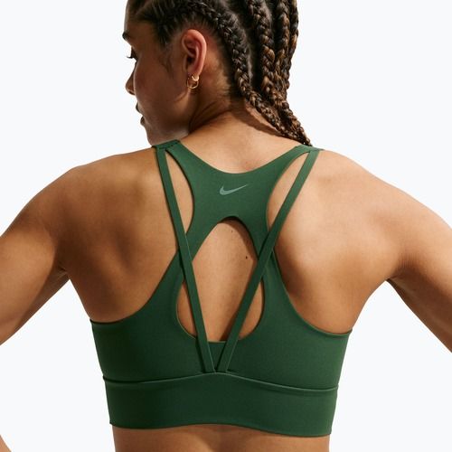 Бюстгальтер для тренувань Nike Zenvy Light Support Longline fir/white