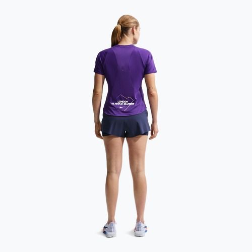 Футболка для бігу жіноча Nike Swift London Dri-Fit court purple