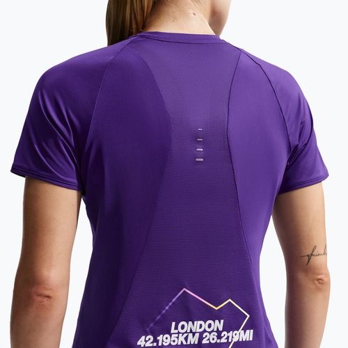 Футболка для бігу жіноча Nike Swift London Dri-Fit court purple