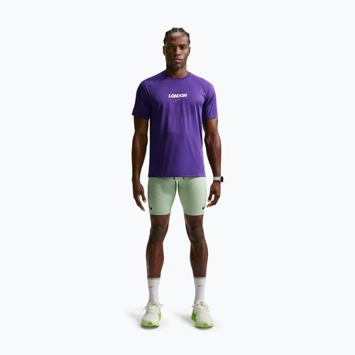 Футболка для бігу чоловіча Nike Stride Dri-Fit ADV court purple