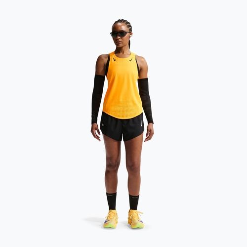 Шорти для бігу жіночі Nike AeroSwift ADV Brief-Lined 3" black/white/white