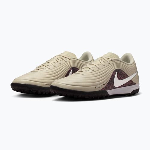 Кросівки футбольні чоловічі Nike United Tiempo Maestro Academy TF fossil/burgundy crush/metallic silver