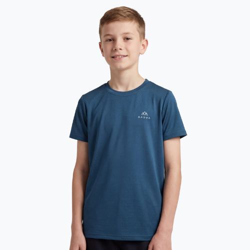 Дитяча трекінгова футболка KADVA TrailCore breathable navy blue