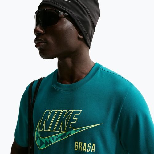 Футболка футбольна чоловіча Nike Brazil Soccer geode teal